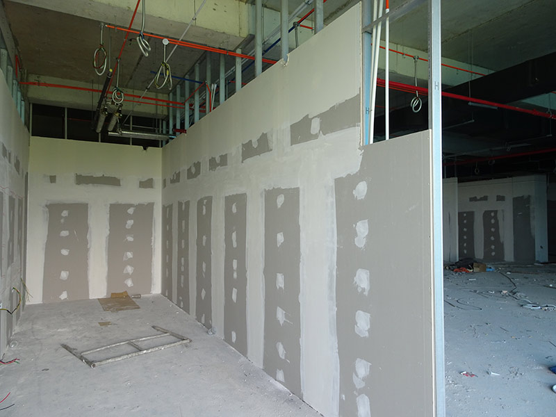 Partition Wall Installation