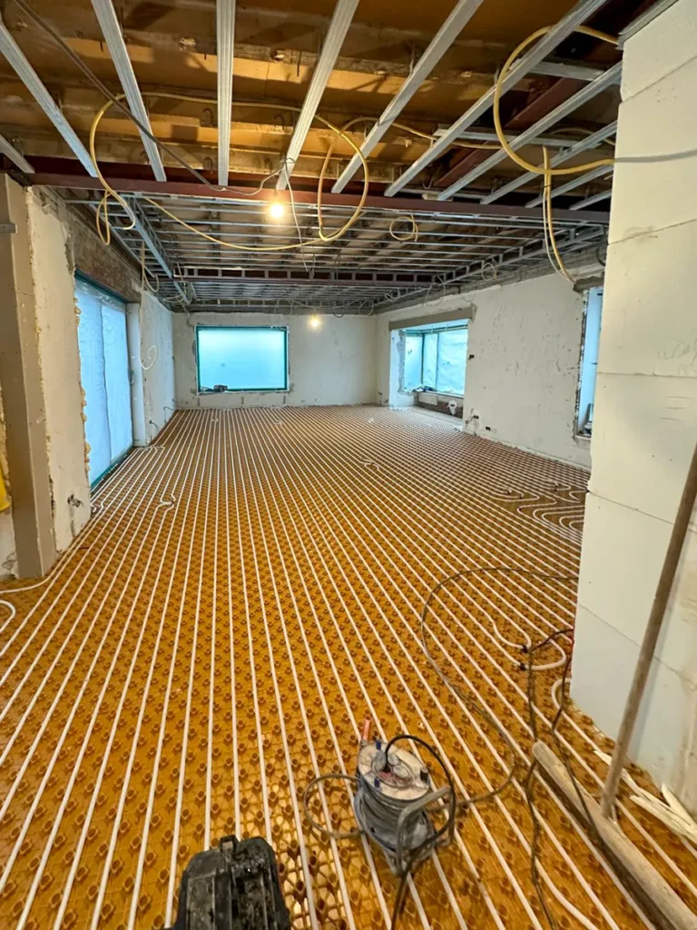 Underfloor Heating Installation 1